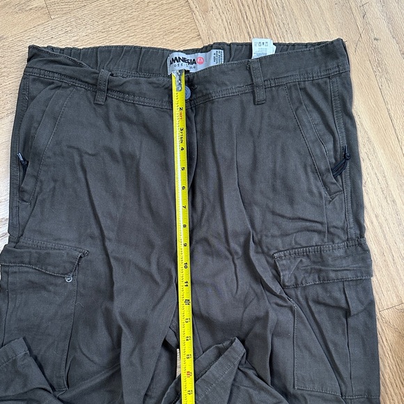 Men's Forest Colored Cargo Pants Size 34 - Picture 2 of 7